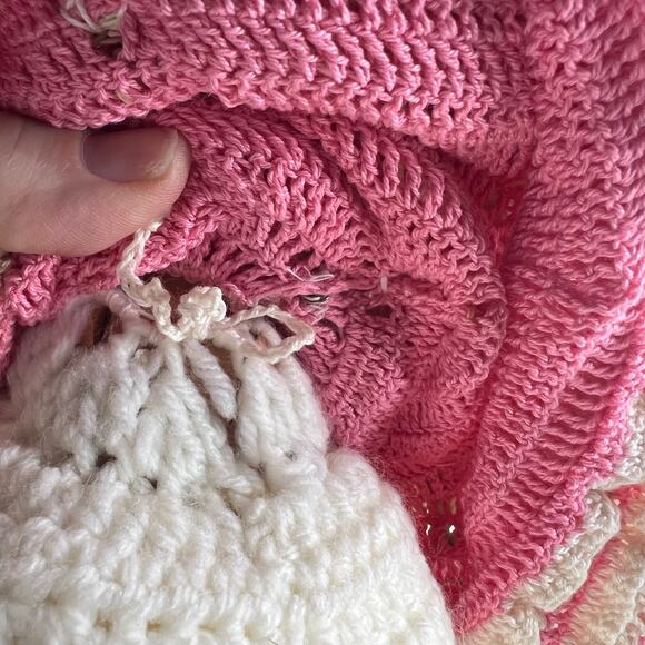 Vintage Annie's Attic February 1993 Pink Victorian GWTW Dress Handmade Doll - Picture 9 of 12